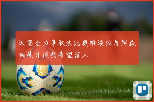 汉堡全力争取法比奥维埃拉与阿森纳展开谈判希望留人